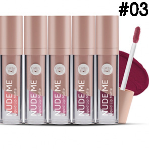 Cathy Doll Nude Me Liquid Lip Matte 4gr.Thailand.ozbm.#03 Rose Embroidery